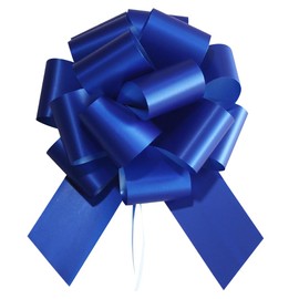 16 Pcs Pull Bows for Gift Wrapping,6 Inch Gift Bows for Presents,Birthday,Anniversary,Party,Christmas,Wreath,Holiday Celebration Gift Decoration (16Pcs Blue)