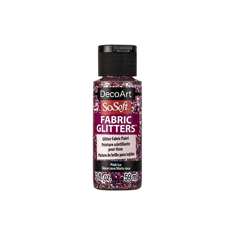 DecoArt Acrylic Paint for Arts and Crafts, Pink Ice, One