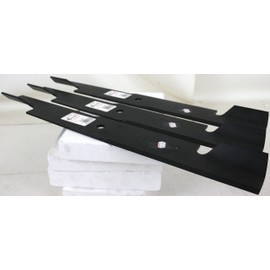 Rotary 72" 6481 Notched Lift Commercial Lawnmower Blade Set (3) 5/8” Center Hole