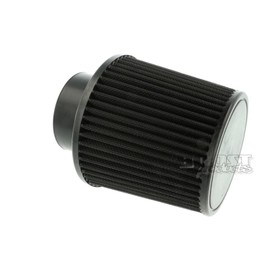 Universal Sports Air Filter 127 mm Connection 70 mm Open Air Filter Black