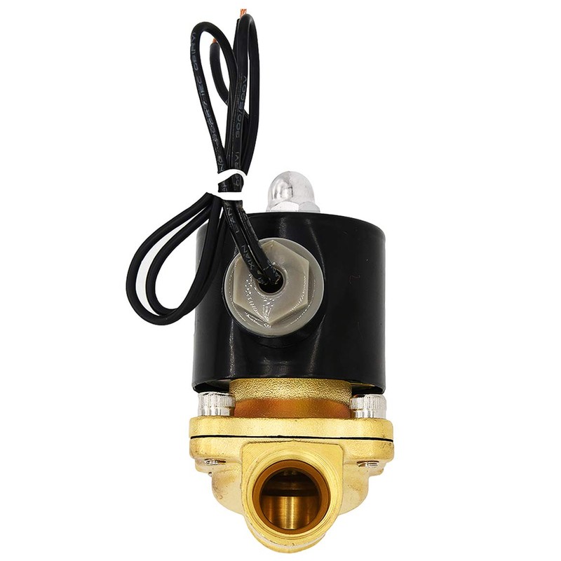 1/2" Brass Electric Solenoid Valve,110v Ac Brass Electric Solenoid Valve