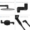 Solid Brass 90 Degree Shower Elbow Adapter for Shower Head,