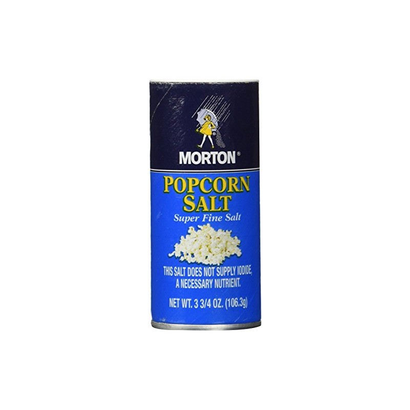 Morton Popcorn Salt 3.75 oz 6 Pack