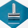 MERKUR Safety Razor 42C, Classic with Hexagonal Handle, Gloss Chrome,