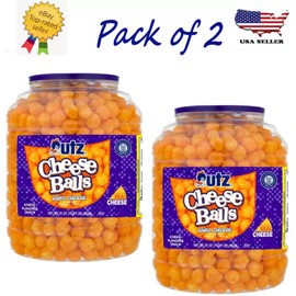 Utz New Utz Cheese Balls, 23 oz Barrel (Pack of 2) Free Shipping