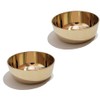 Utensils Masters Kansa/Bronze Solid Bowl - 150 Ml, 2 Piece,