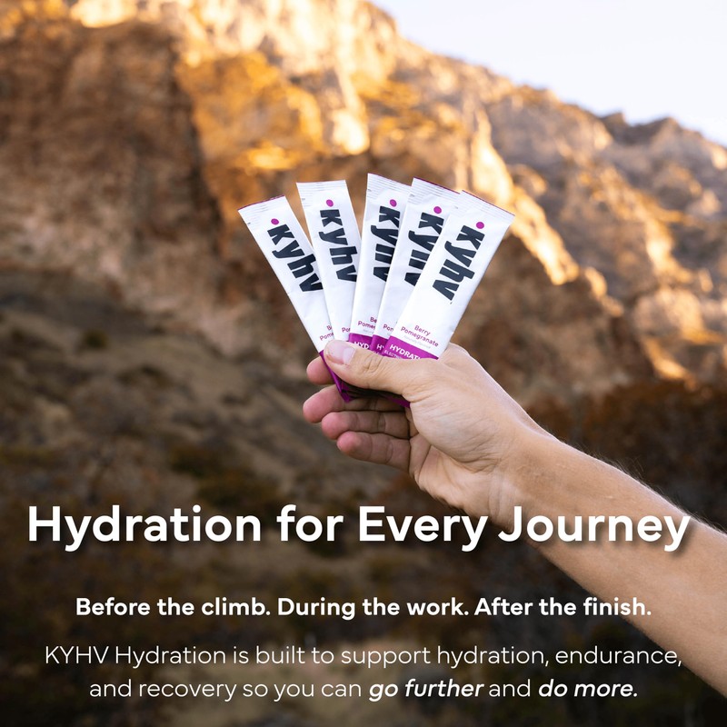 Kyhv Nutrition Hydration Electrolyte Drink Mix Powder Stick Packs -
