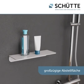 Shower Shelf Wall Shelf No Drilling Required Shower Accessories for Sticking, 10500