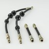 LST 4x Brake Hose Set Front Rear + Retaining Clip