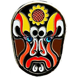 Chinese Opera Ball Markers Variations with or Without Crystals Variations & Matched Phoenix Hat Clip (SXueKui)