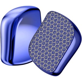 T NEWFUN Nano Glass Callus Remover, Highly Effective Callus File for Velvety Soft Feet, Foot Care for Beautiful Feet, Effective Nano Glass Professional Pedicure, Washable and Reusable, Blue
