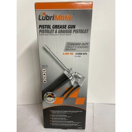 Lubrimatic NEW! Lubrimatic Pistol Grease Gun w Hose 6000 PSI 41000kPa Standard Duty 30-310