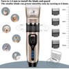 Gooad Gold Pet Hair Trimmer Grooming Kit Rechargeable Low Noise