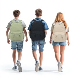 LOIDOU Backpacks for School Teens Girls Women Lightweight Water Resistant Laptop Travel Backpack Casual Work