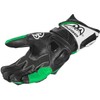 Berik Misano Motorcycle Gloves (Black/Green, 3XL)