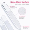 Derlaier Nano Glass Nail File 3 Pack, Professional Manicure Pedicure