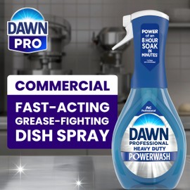 Dawn PRO Heavy Duty Powerwash, Bulk Foaming Dish Spray for Cleaning Burnt-On Grease in Commercial Kitchens, 16 fl oz