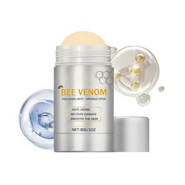 Bee Venom Collagen Stick,Anti-Wrinkle Firming Cream Stick, Lifting & Tightening Serum Stick,Hydrates and Nourishes Skin,Restore Skin Elasticity,Reduces Wrinkles,Skin Collagen Moisturizer for Dry Skin