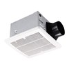 Tech Drive Bathroom fan 110 CFM, 1.2Sone No Attic access