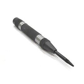 Automatic Center Punch with Replaceable Hardened Steel Tip (Medium Duty)