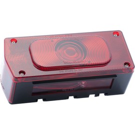 Optronics ST37RS ST-37RS Tail Light with License Light, Red
