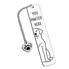 Stocking Stuffers for Women Men, Dog Bookmarks for Book Lovers, Dog Lover Gifts for Women Men Cute Bookmarks for Reading Women Bookish Readers Gifts Anime Bookmark Christmas Birthday Valentines Gifts