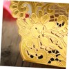 WHAMVOX 50pcs Wedding Favor Boxes Hollow Craft Paper Candy Boxes