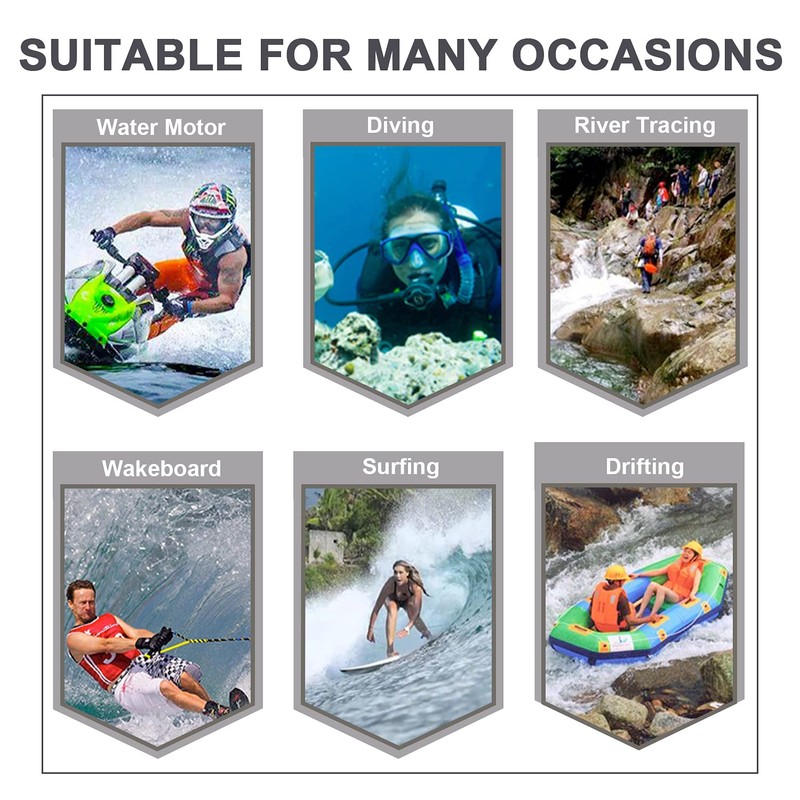 Erato Diving Head Caps 2 mm Neoprene Snorkel Hat (Blue)