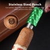 Phoelux Cigar Punch Multitool 4-in-1 Cigar Draw Enhancer Tool, Twin
