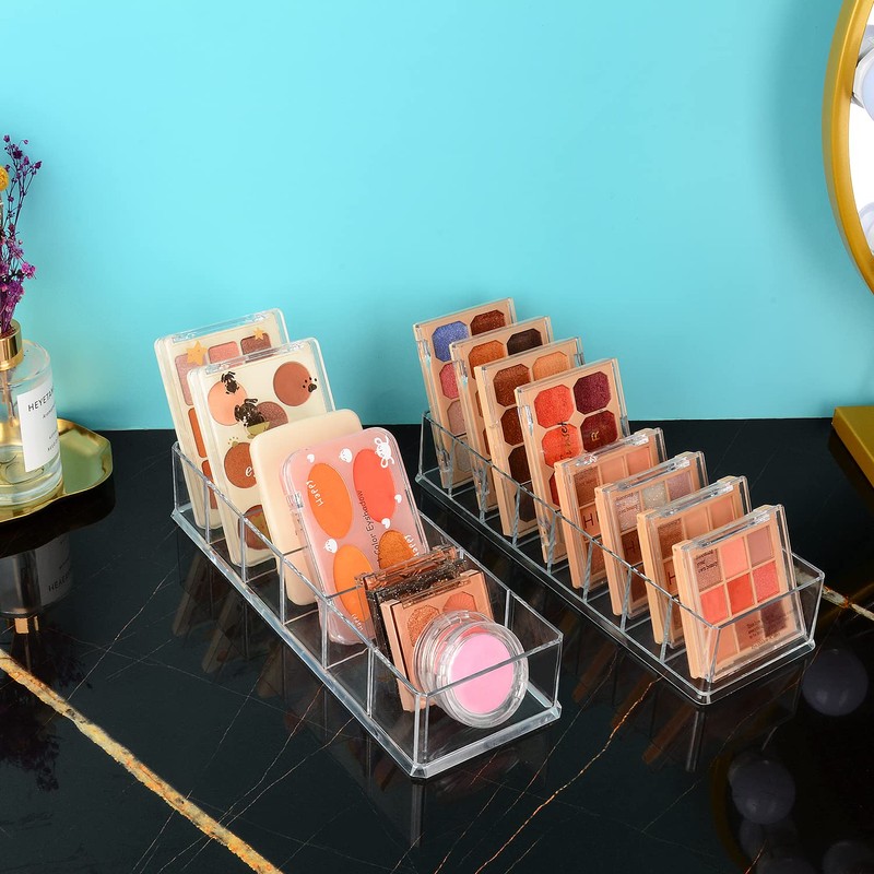 JessLab JessLab Drawer Organizer, 8-Compartment Acrylic Makeup Organizer Cosmetic Storage
