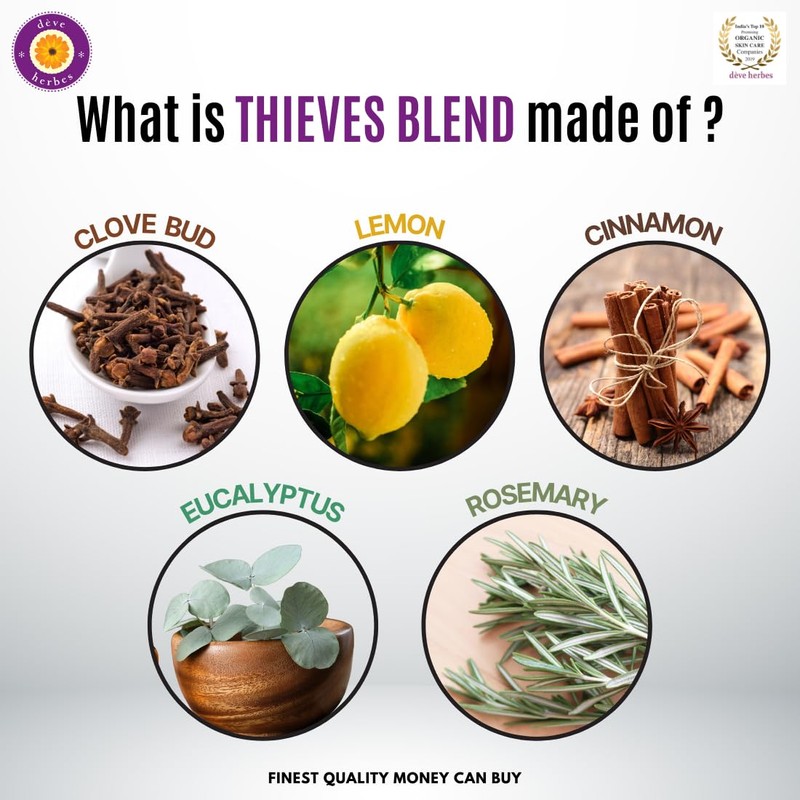 dve herbes Deve Herbes Thieves Multipurpose Essential Oil Blend 30ml
