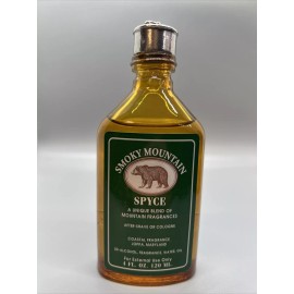 Coastal Fragrance Smoky Mountain Spyce Cologne with Atomizer 4 Fl. Oz./120 ml.