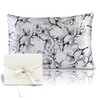 MAXFEEL 100% Pure Mulberry Silk Pillowcase with Zipper for Skin&Hair