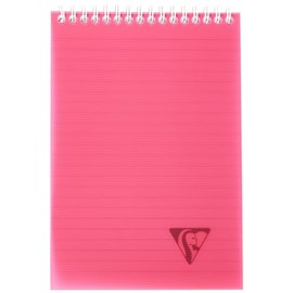 Clairefontaine 328646C Spiral Pad A5 Lined 90 g 80 Sheets Assorted Colours