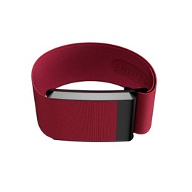 HydroKnit Wrist Band, Comfortable and Waterproof Replacement Band for Whoop 4.0 Heart Rate Monitor (WineRed, 24)