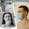 Mask Ear Saver Straps Set of 12 – Adjustable Face