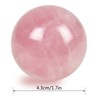 Fengshuibringluck 1.6IN Natural Crystal Baoding Chinese Health Balls for Hand