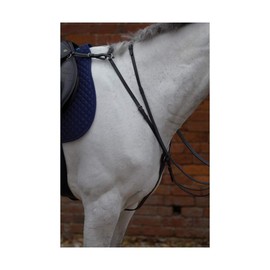 Horse Hunting Breastplate in Black or Brown (Black, X Large)