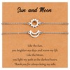SUNSH Sun Moon Bracelet, Mother-Daughter/Sister/Friend/Bracelet, Couple Bracelet, Women's Bracelet, Gifts
