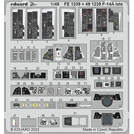 Eduard Accessories EDPFE1239 Model Building Accessories, Various