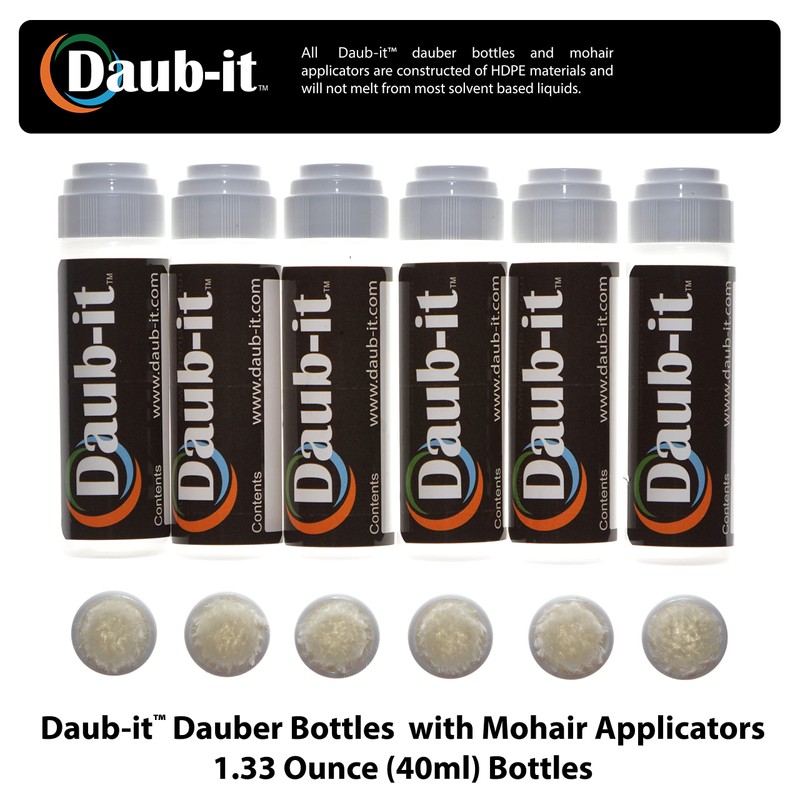 Racquet Art, LLC Daub-it Empty bottles with applicators - 1