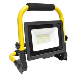 SKYWORLD Adjustable Portable 30W LED Work Light Super Bright LED Flood Lights Adjustable Angle Working Lights for Workshop, Garage, 10 Ft Power Cord