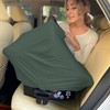 Breathable Car Seat Cover for Babies – Multi-Purpose Soft Rayon