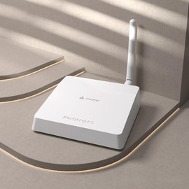 Matter Smart Home Hub M6, Matter & Zigbee Gateway with Antenna for Home Automation (M6 - Zigbee)