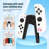 Haotianchi Joy-Con Charging Grip 2PCS for Switch/OLED, 6.6ft USB-C Cable