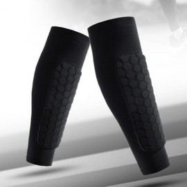 Calf Compression Sleeve for Football, Running, Basketball (1 pc) Black M 10ea