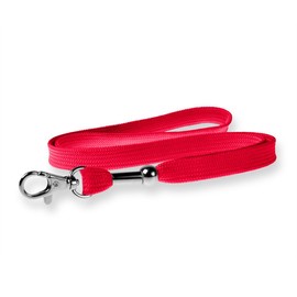 Kandinsky Red Blank Lanyards with Clasp 12mm Width (Pack of 50), red