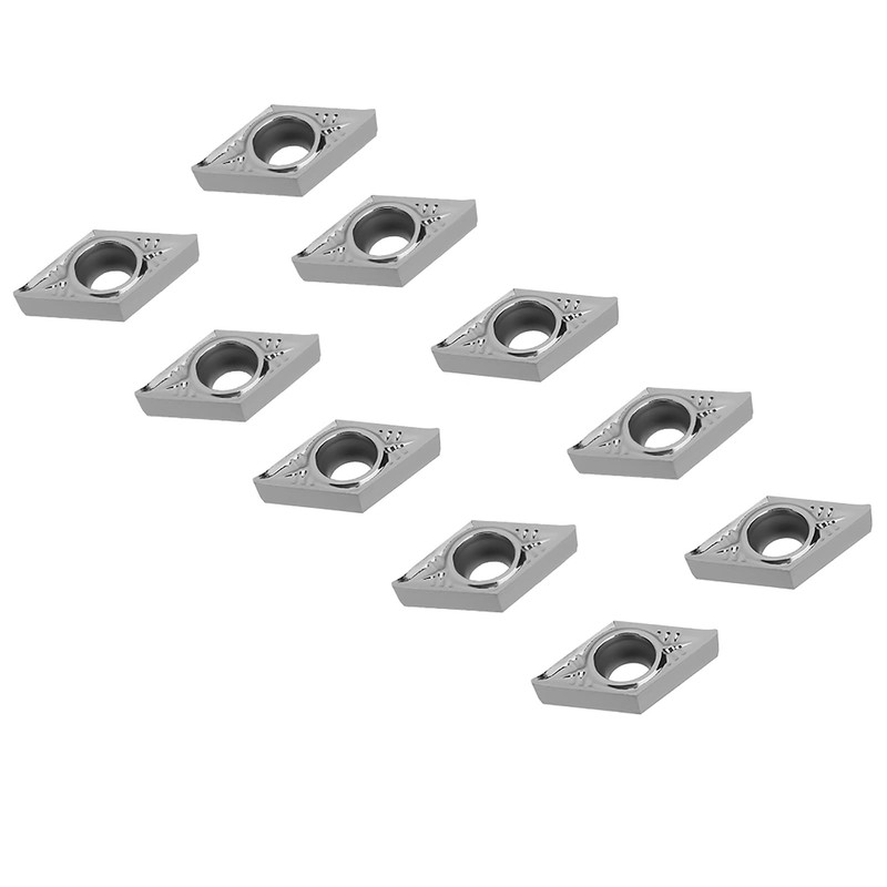 10pcs DCGT11T304-AK H01 DCGT32.51-AK H01 CNC Reversible Inserts Lathe for