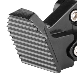 CNC Aluminium Alloy Motorcycle Side Stand Adjustable Foot Brace Parking Leg Kickstand Support, Universal Motorcycle Kickstand