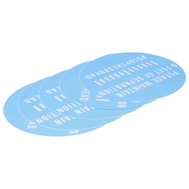 2 Sets Warning Wall Sticker Public Places Warning Sign for